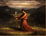 Louis Janmot Poem of the Soul Reality oil painting artist